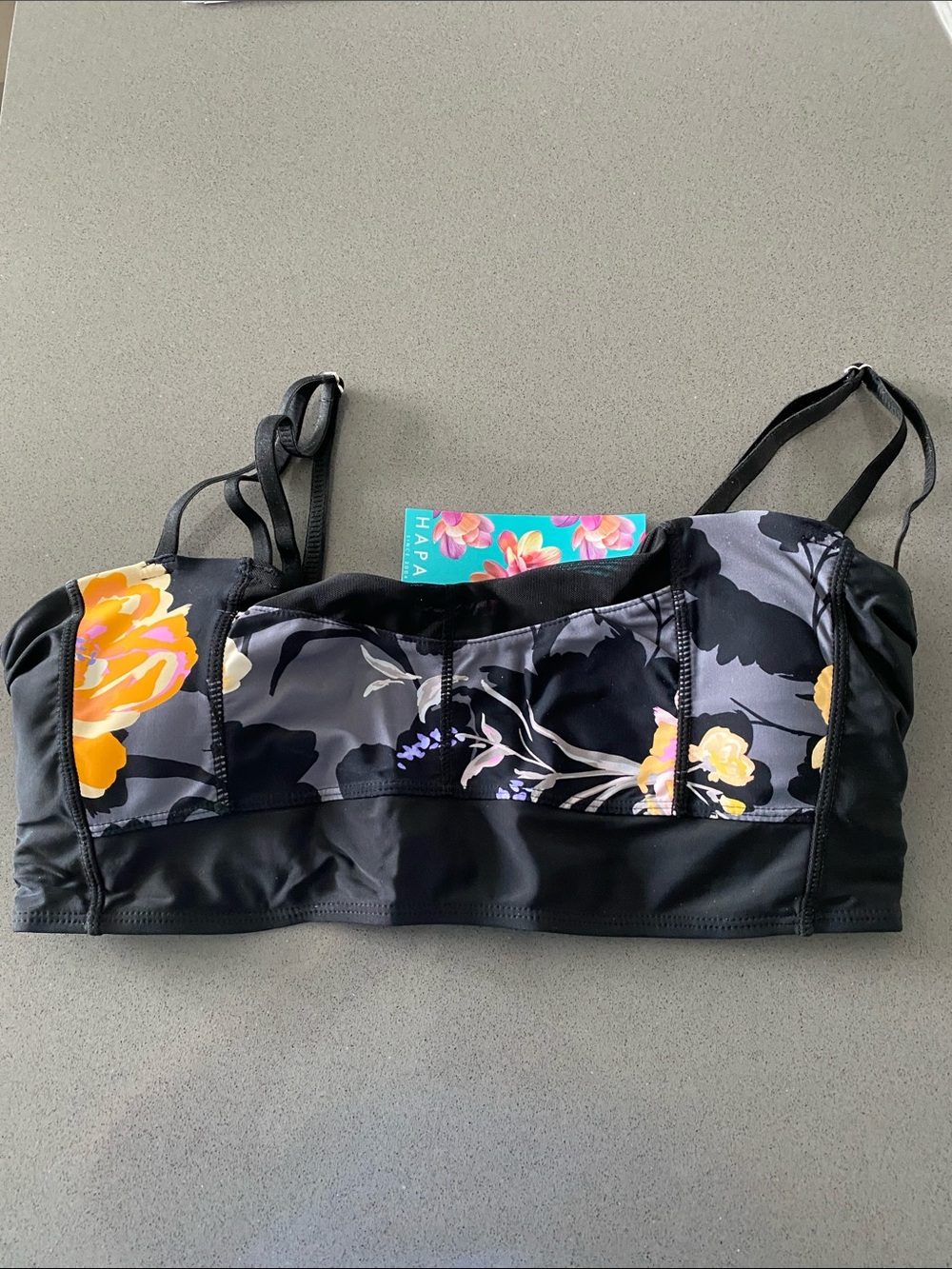 Hapari Black Soleil Bralette Bikini top